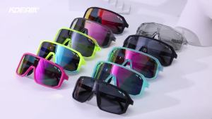 Kính Thể Thao Phân Cực KDEAM Dành Cho Nam Chống Gió TR90 Chống Tia UV Thiết Kế Lỗ Thông Hơi Giúp Tăng Cường Tầm Nhìn