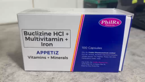 APPETIZ Buclizine HCI + Multivitamin + Iron 100 Capsule