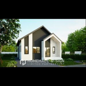 แบบบ้านชั้นเดียวโมเดิร์น โฮมเมดดีไซน์ MN01