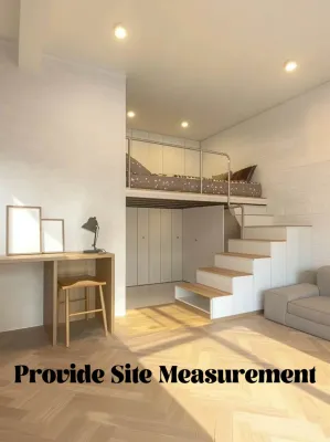 【SG Seller】Customized Loft Bed with staircase/ Furniture Customization/ Bedroom design & Renovation