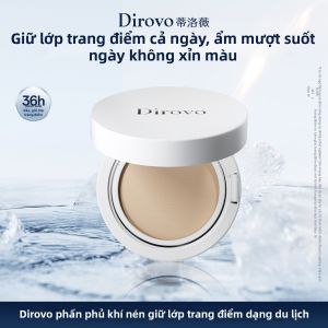 DIROVO | Phấn Nước Che Phủ Toàn Diện Dài Lâu Kích Cỡ Du Lịch