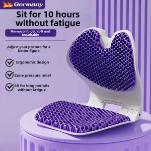 Ergonomic Foldable Seat Cushion for Long Sitting Lumbar Support
