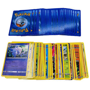 4 Packs Random Pocket Monster Trading Cards Edition Pokémon Characters Game Card Booster Pack Collections Toys For Children