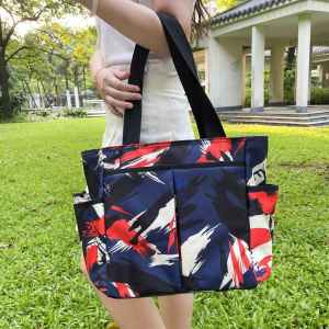 กระเป๋าผ้าใบ Oxford กันน้ำ ขนาดใหญ่ กระเป๋าเดินทางลำลอง กระเป๋าแม่และเด็ก กระเป๋าถือ กระเป๋าสะพายไหล่ข้างเดียว กระเป๋าผู้หญิง กระเป๋าถือแบบลำลอง