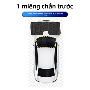 Màn Chắn Nắng Ô Tô Cách Nhiệt Bằng Nhôm Dán cho Cửa Sổ Trước