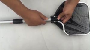 14 Inch Fishing Landing Net with 85cm Aluminum Telescoping Pole Handle