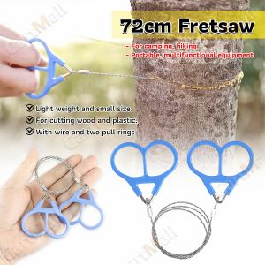 72cm Fretsaw Stainless Steel Hand Rope Chain Saw Camp Hike Outdoor hand Tool