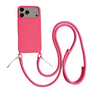 Lanyard Candy Case For iPhone 18 Pro Max 14 12 11 13 15 16 Plus 17 Air Business Shockproof Crossbody Neck Cord Strap Soft Cover