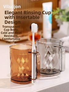 Vilscijon | Toothbrush Holding Mouthwash Cup
