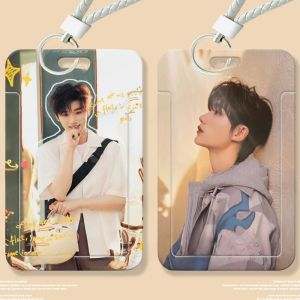 Ding Cheng Xin Support Sliding Cover Access Control Meal Card Bus Card ID Protection Case for Students Campus Life Essentials