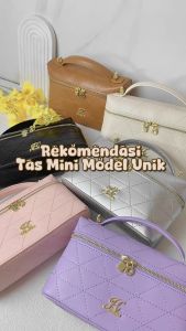 JIMS HONEY - Eva Bag New Colour - Travel Hand & Sling Selempang Wanita Penyimpanan Handphone