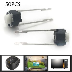 UUMIR 50PCS Professional Push Button 2 Pin Power Switch Tact Switch Self-reset Tactile Micro Switch