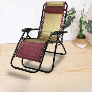 เก้าอี้นอนพับได้สำหรับนอนหลับพักผ่อนในช่วงเที่ยง ที่พักผ่อนสบายๆ สำหรับใช้ในบ้าน สำหรับผู้สูงอายุ ที่นอนเดี่ยว ที่นอนแบบพับได้สำหรับฤดูร้อน