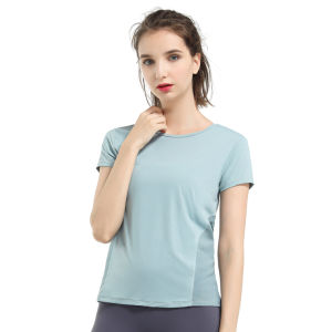 Premium yoga top/gym shirt and exercise top vest for women by Grind and Shine