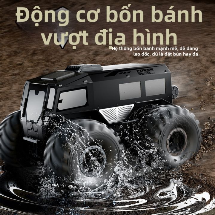 JJRC | Xe RC ATV 4WD Địa Hình Đất & Nước