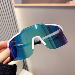 Fashion Wanita/Pria Kacamata Sunglasses Large Frame UV Protection Cycling Windproof Goggles