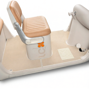 Decorative Footrest Mat for Tricycle Accessories