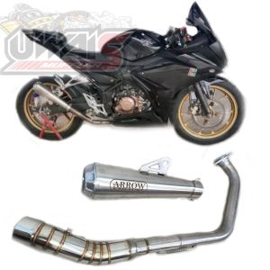 knalpot racing CBR 150R CBR150R facelift silincer ARROW PRO RACE