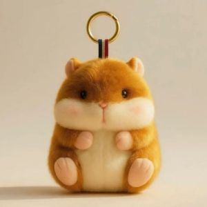 Cute Hamster Plush Toy Charm