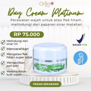 DAY CREAM FLEK PLATINUM ORLIN BEAUTY SKINCARE ORI