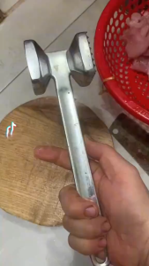 BÚA ĐẬP THỊT DẦN THỊT MỀM ĐẬP ĐÁ GIÃ GỪNG TỎI BÚA HỢP KIM NHÔM ĐÚC LOẠI TO KHÔNG GỈ TIỆN DỤNG