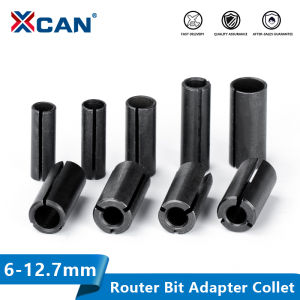 XCAN 1pc Adapter Collet Shank CNC Router Tool Adapters Holder 8mm Change to 6mm/ 8-6.35/ 9.5-6.35/ 10-8/12-6 8 10/12.7-6.35mm