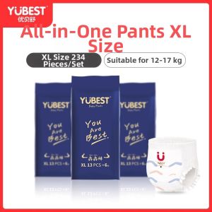 YUBEST | Ultra-thin Breathable All-in-one Pull-up Diapers