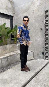 ATASAN KEMEJA BATIK LENGAN PANJANG LAPIS FURING