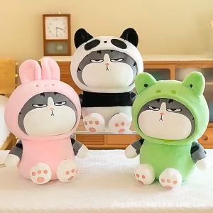 Gấu bông mèo hoàng thượng cosplay thỏ hồng gấu trúc ếch xanh pikachu stitch siêu cưng (23cm--->80cm) hàng cao cấp siêu mềm siêu êm