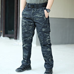 Tactical Pants Men Waterproof Combat Trousers Outdoor Hiking Hunting Clothes Multi-pocket Workwear Wear-resistant Cargo Pants
