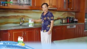 Nước Rửa Chén Bell Home 16kg Hương Chanh - Nước rửa bát công nghệ sinh học thân thiện với môi trường an toàn với da tay