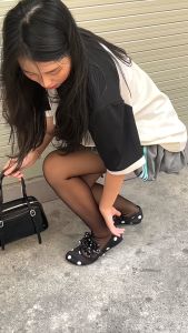 Ballet Flats FIORE BALLERINA Satin Polka Dot TMB of Vascara - Women Flat Shoes