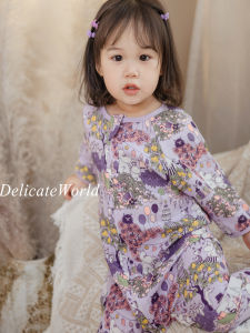 Baby Bamboo Cotton Muslin Sleep Bag Sleeveless Dual Layered Leg Separated Thin Anti-Kick Blanket for Boys And Girls