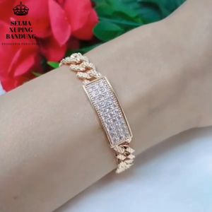 Gelang rantai Aksesoris Fashion Wanita Cocok Untuk Sehari hari G21-3C
