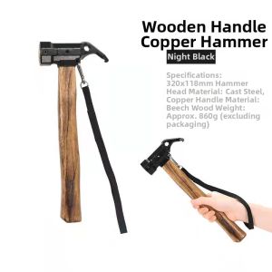 Survival Multi-Tool Cast Iron Hammer