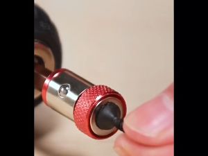 Ring Obeng Magnet AdaptorObeng Magnet Drill Bitt emas