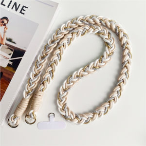 New Phone Lanyard Detachable Adjustable Necklace Lanyards For Bag Camera Crossbody Cell Phone Straps Neck Clip Cord Rope