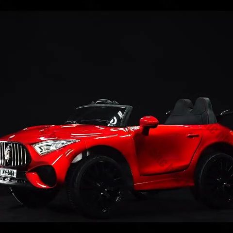 Electric Car for Kids Remote Control Car with Lights and Music Children's Rechargeable Electric Vehicle Ride on 4 Wheels