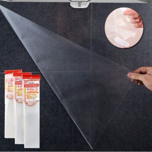 Waterproof Oil-proof Cooking Bench Sticker Kitchen Wall Stickers Wall Protector Stove Oil Fume Antifouling Film Paper