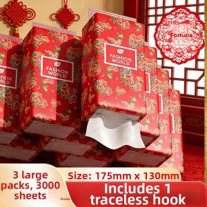 Botare | New Year Hanging Tissue Cost-Effective 3000 Sheets
