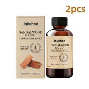 Jakehoe | Dầu Khuếch Tán Tinh Dầu Jakehoe Sandalwood & Oud Làm Thơm Phòng Khử Mùi Cho Phòng Ngủ Phòng Tắm - 1000ml