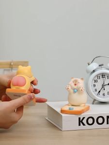 Cat Phone Stand Tablet Holder Squishy Butt Cute Kitten Figurine Destress Toy Decoration Gift Idea 猫咪捏捏乐手机支架