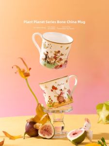 blanbunny | Bone China Plant Themed Mug
