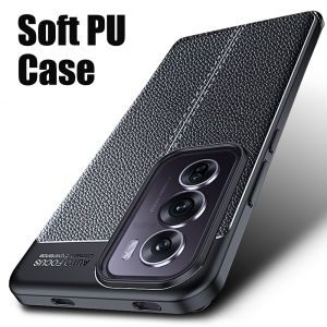 เคสกันชน TPU อ่อนสำหรับ OPPO RENO 12 PRO / RENO12 5G เคสฝาหลัง Dermatoglyph สำหรับปลอก RENO12PRO