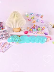 ToySt ชุดการ์ดกาว ชุดสติกเกอร์การ์ด Goo, น่ารัก เล่นสำหรับเด็กผู้หญิง ชุดทำพวงกุญแจ diy ของขวัญวันเกิด