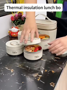 Stainles Steel Insulated lunch Box For Adult Kids Thermal Baunan Bento Lunch Box With Bag Microwaveable