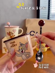 CRAYON SHINCHAN | Kawaii Cartoon Crayon Shin-Chan Student Ceramics Spoon Cute Kitchenware Porridge Soup Forks Home Restaurant Kid Birthday Gift