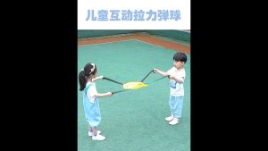 Catch Ball Set Orang Ganda Zoom Ball Game Mainan Terapi Sensori Mainan Lempar Bola Mainan Sensori Anak