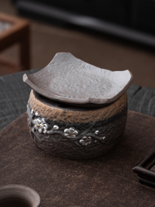 SHUANGYU | Đế Ủ Trà Gốm với Nến và Tăng Hương