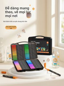 MINGZHUO | Water-Washable Childrens Paint Pens 120 Colors